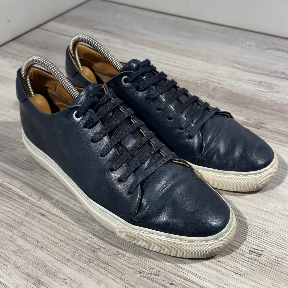 SUITSUPPLY FW1432 Sneakers Men 6 Brown Lace Up Leather Comfort